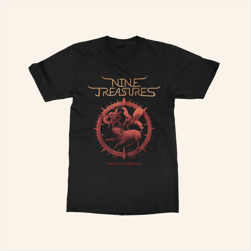 Indie Merch Nine Treasures Seeking The Absolute T-Shirt Gifts For Father Gifts For Best Friend-1