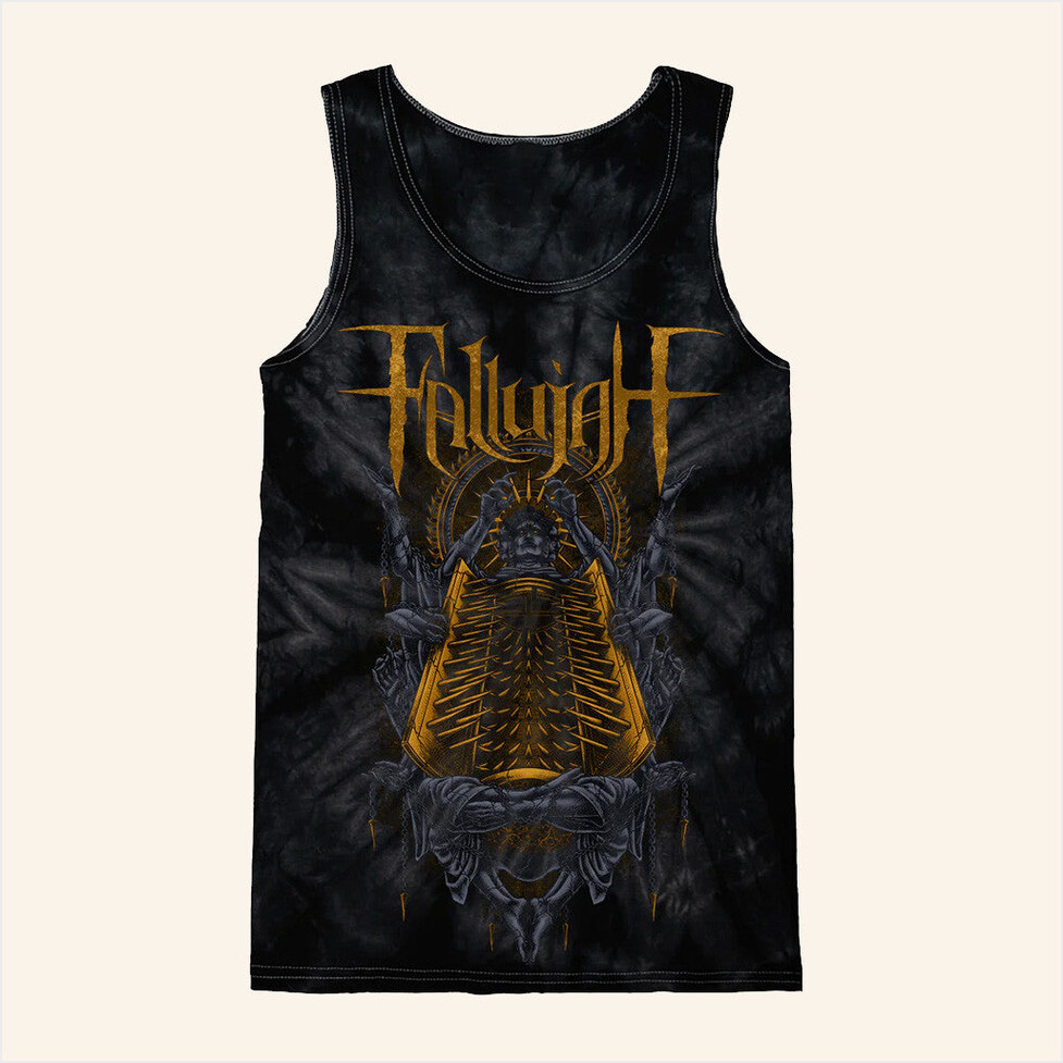 Indiemerchstore Merch Fallujah Buddha Tank Top Gifts For Boyfriend Birthday Gifts For Fans-1