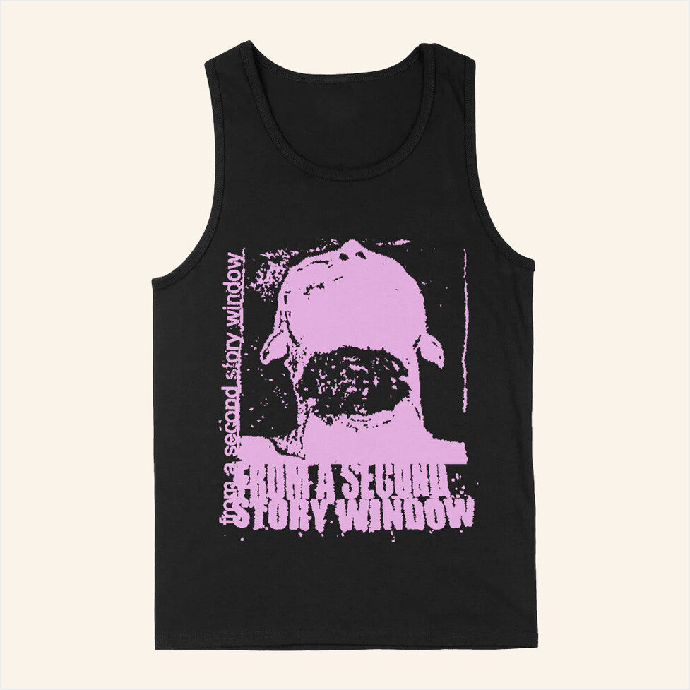 Indiemerchstore Merch From A Second Story Window Slit Tank Top Friends Gifts Gifts For Friends-1