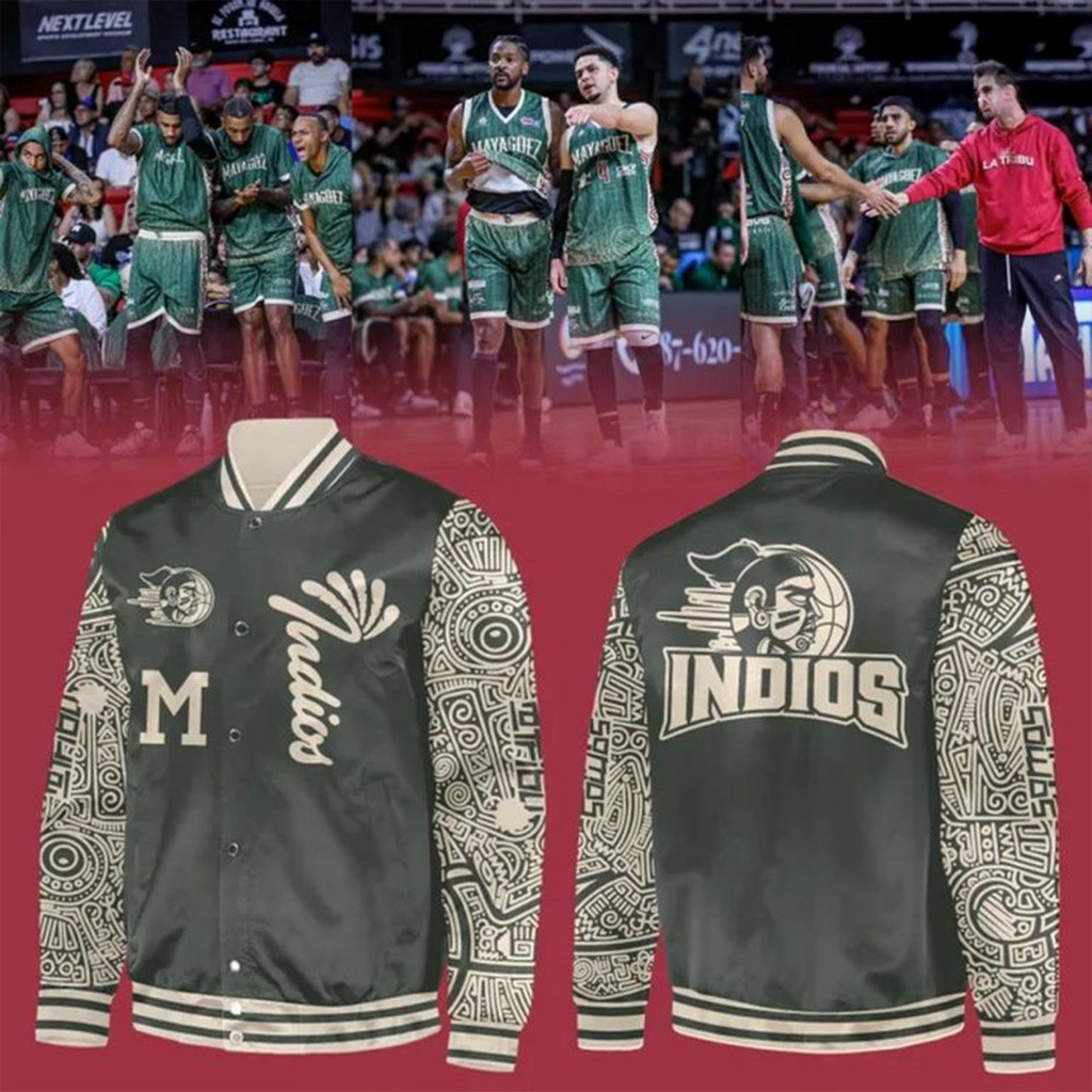 Indios De Mayaguez BSN 2025 Special Bomber Jacket BSN Merch Gifts For Him-1