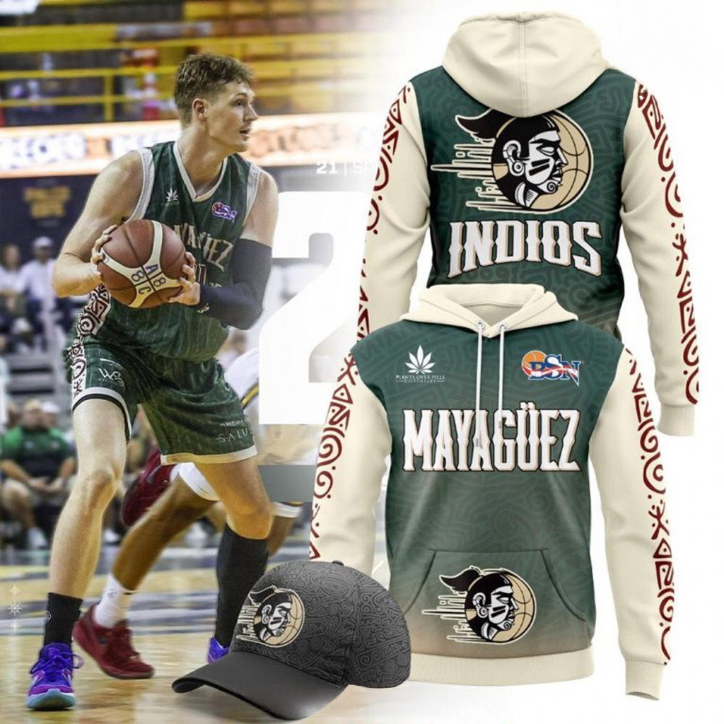 Indios De Mayaguez New 2025 Hoodie Fan Merch Gifts For Basketball Lovers-1