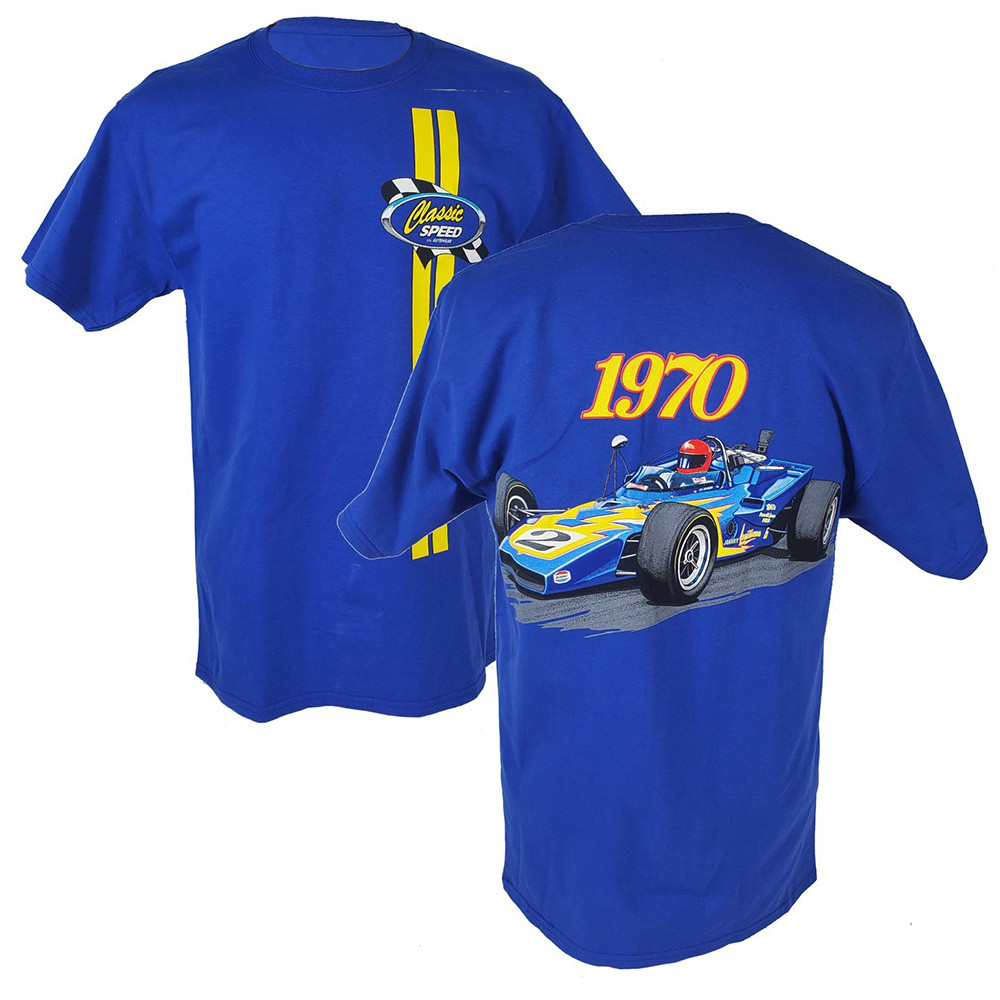 Indy Car Merch Classic Speed 1970 Al Unser Shirt Father's Day Presents For Son-1