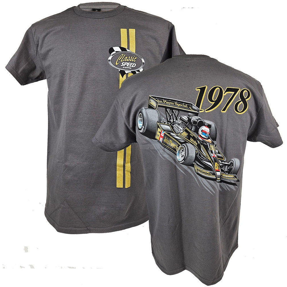 Indy Car Merch Classic Speed 1978 Mario Andretti Shirt Father's Day Presents For Dad To Be-1