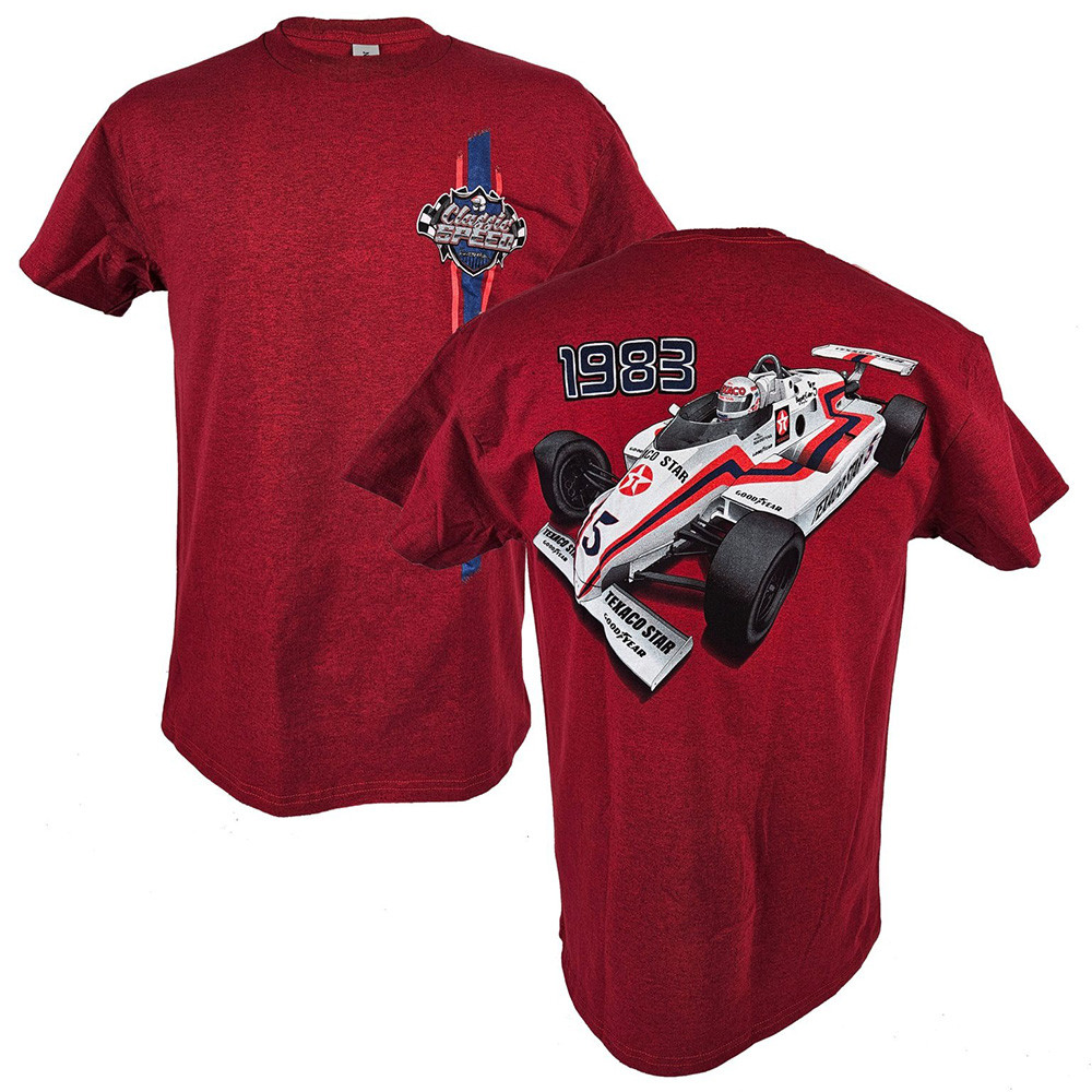 Indy Car Merch Classic Speed 1983 Tom Sneva Shirt Gifts For Racing Fans-1