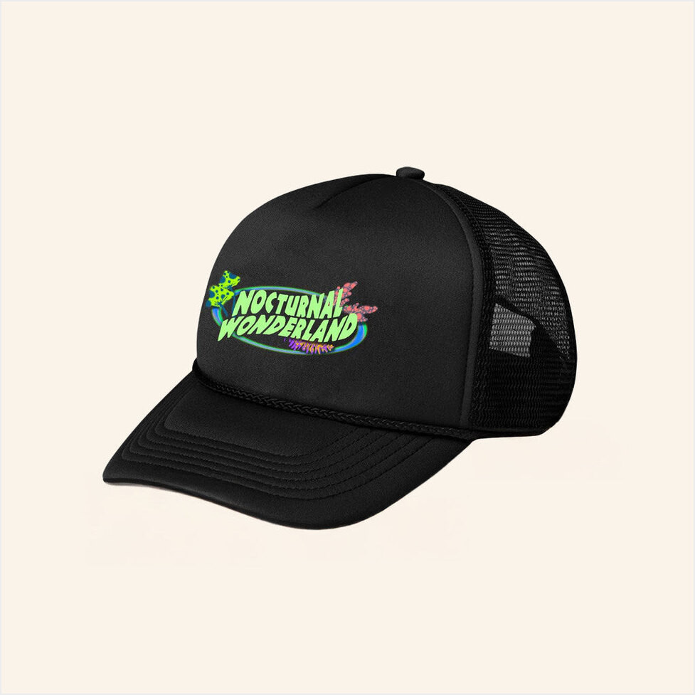 Insomniac Merch Neon Spirits Trucker Hat Gift Ideas For Dad Birthday Gifts For Fans-1