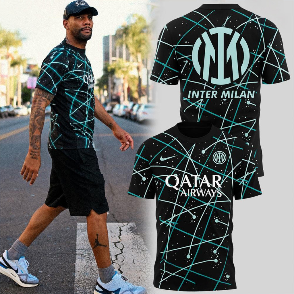 Inter Milan Academy Pro Special Nike T-Shirt Presents For Football Lovers-1