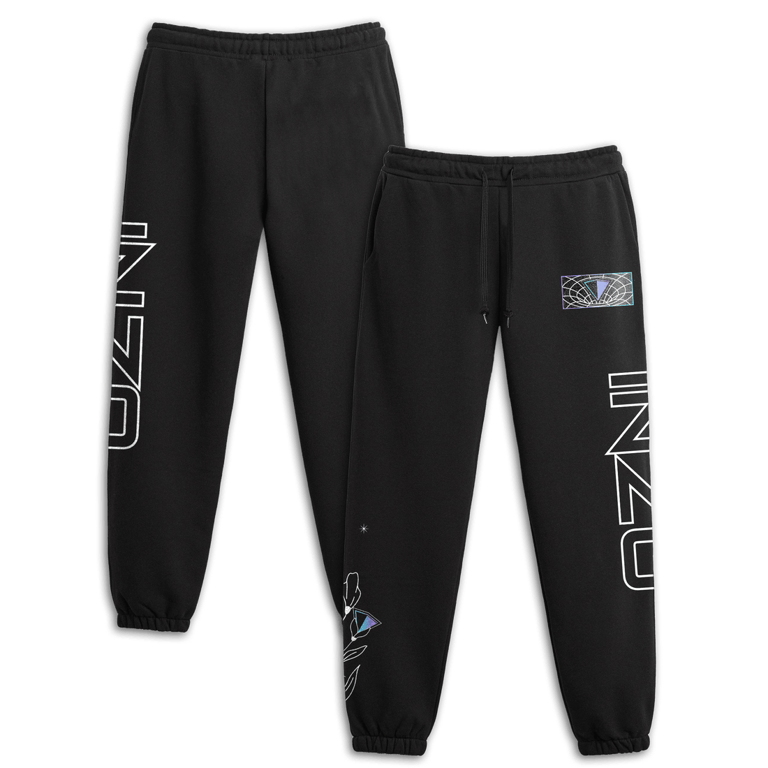 Inzo Merch 2025 Astral Bloom Black Joggers Gift For Husband-1 Inzo Merch 2025 Astral Bloom Black Joggers Gift For Husband-1