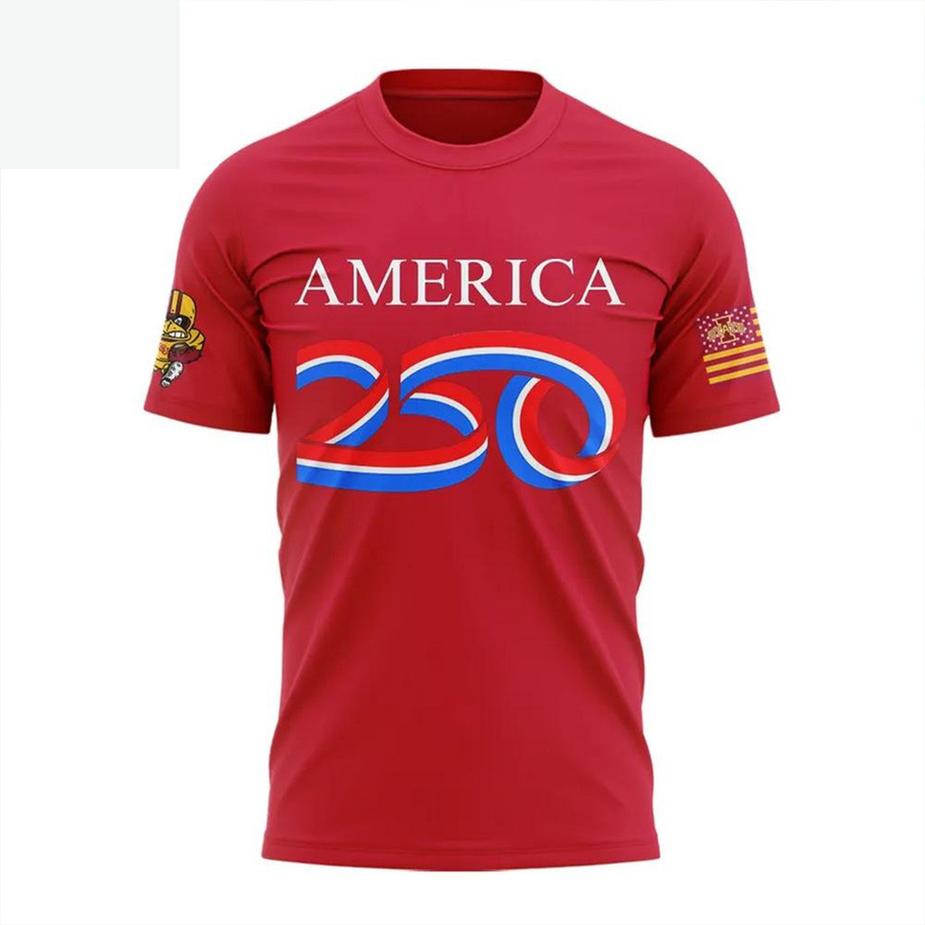 Iowa State America 250 T-Shirt Gift Ideas For Fans-1