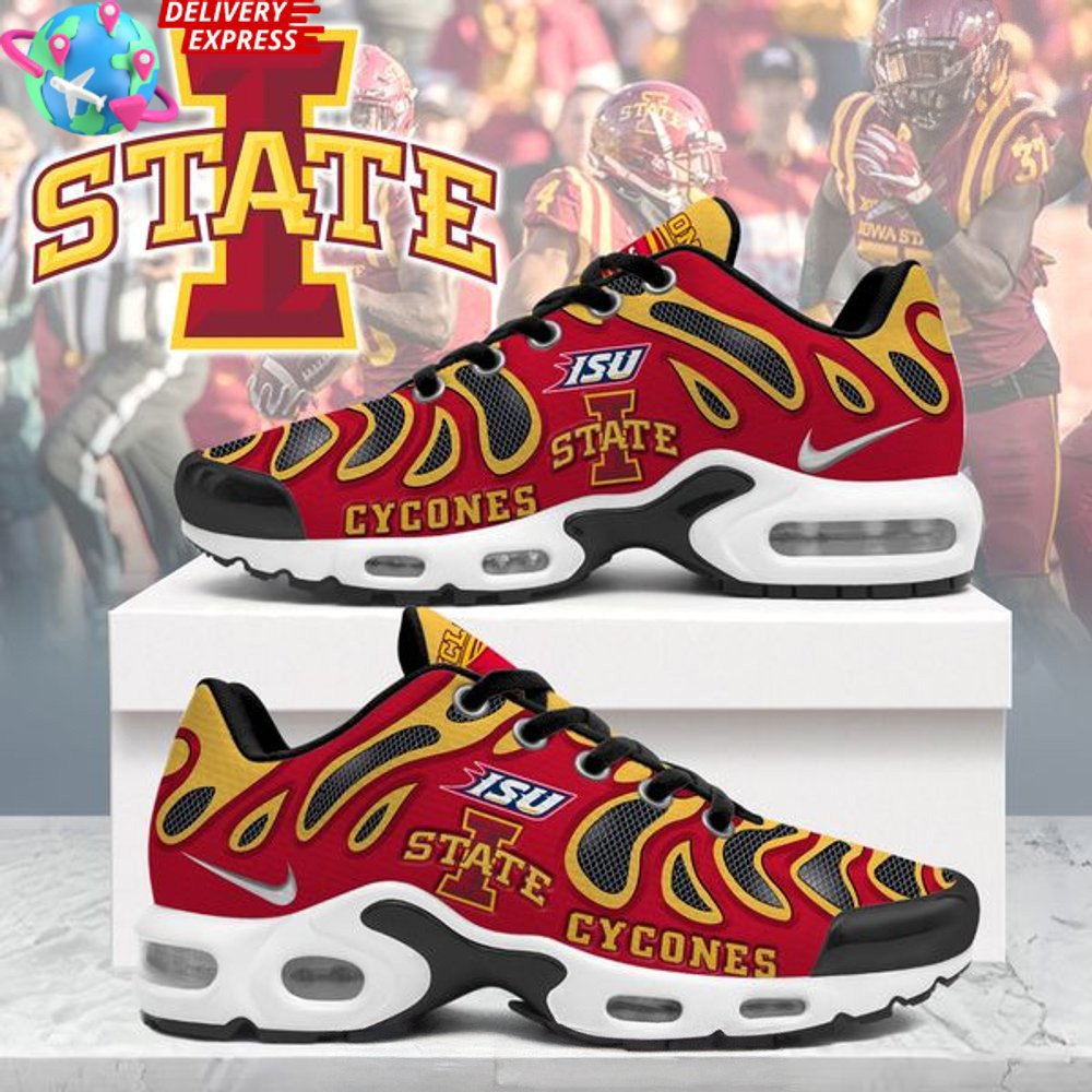 Iowa State Cyclones Nike Air Max Plus Shoes Iowa State Cyclones Merch Perfect Father's Day Gifts Iowa State Cyclones Nike Air Max Plus Shoes Iowa State Cyclones Merch Perfect Father's Day Gifts