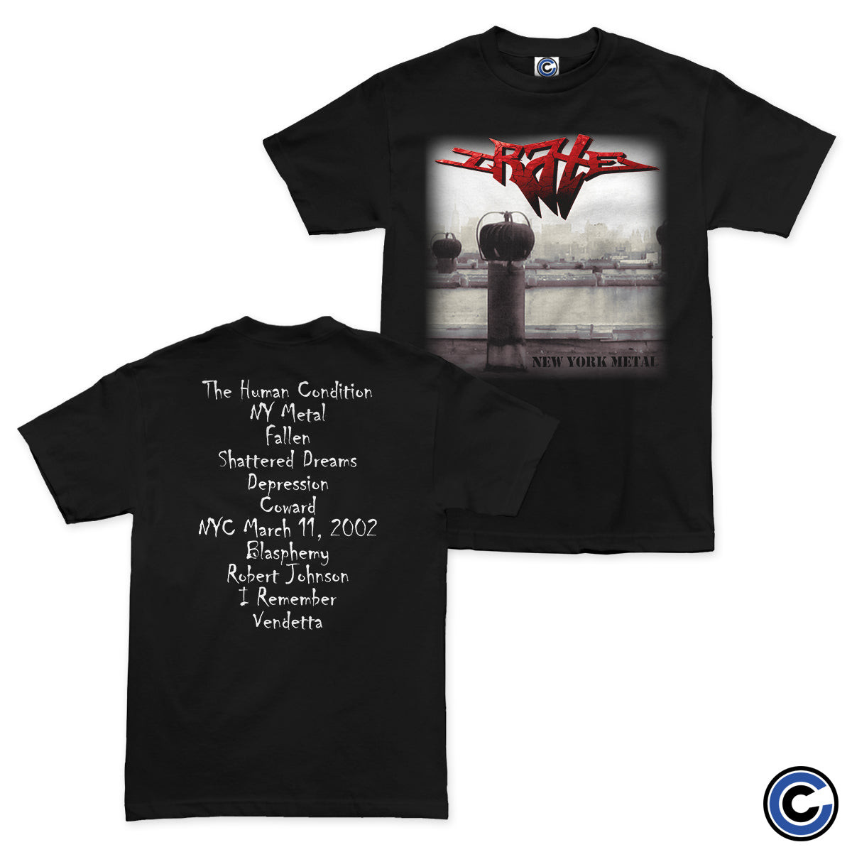 Irate Merch New York Metal Halloween Shirt Irate Shirt-1