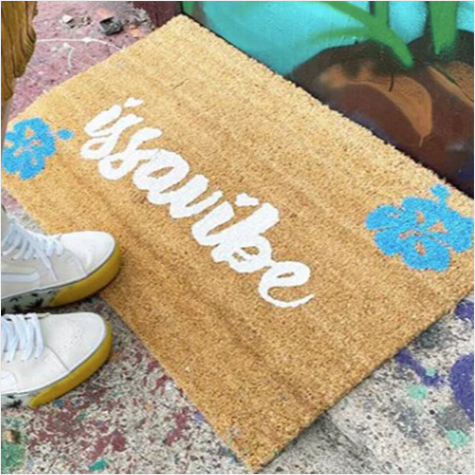 Issavibe Doormat Welcome Mats For Front Door Gifts For Music Lovers Birthday Gifts For Besties-1
