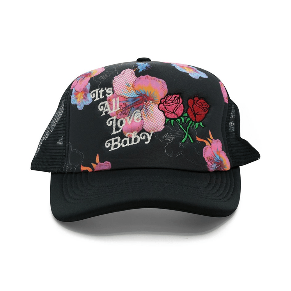 It's All Love Baby Trucker Hat Momma Rose Hat Great Father's Day Gifts-1