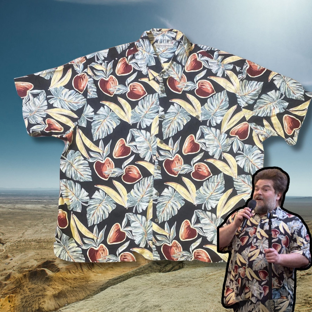 Jack Black Munsingwear Hawaiian Shirt With Fruit Pattern Father's Day Gifts For Son In Law-1