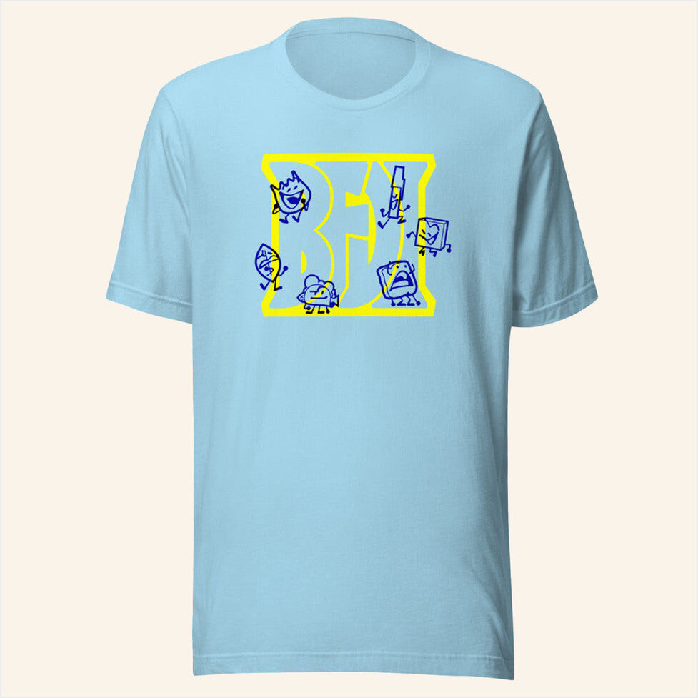 Jacknjellify BFDI Merch BFDI Badge T-Shirt Gifts For Friends Birthday Gifts For Brother-1