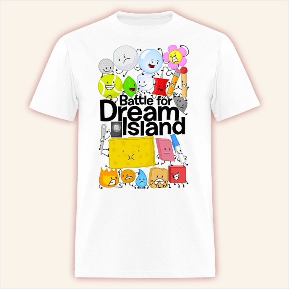 Jacknjellify BFDI Merch Battle For Dream Island Shirt Gifts For Husband Birthday Gifts For Fans-1