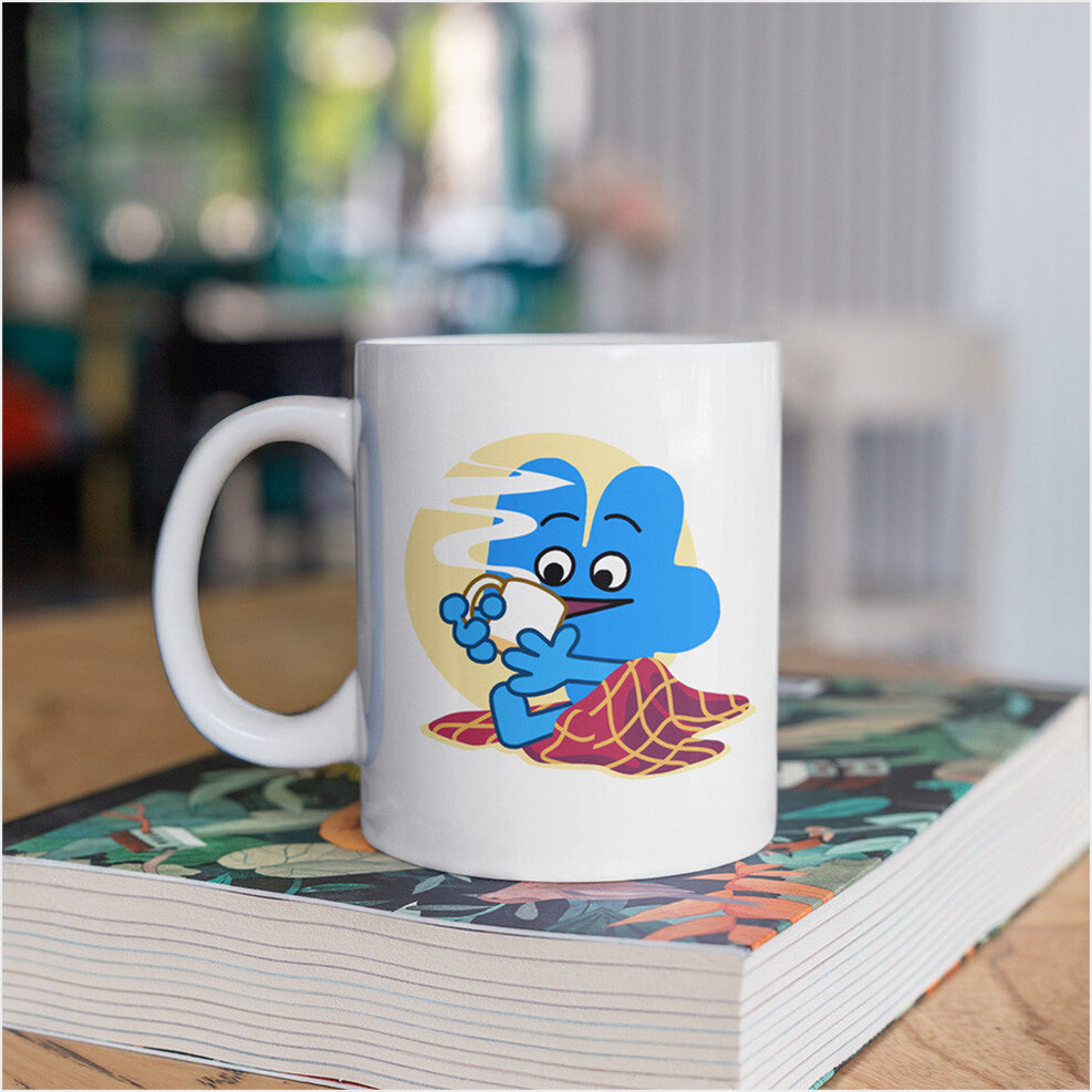 Jacknjellify BFDI Merch Jacknjellify Holiday Four Blue Mug Gifts For Girlfriend Gifts For Fans-1