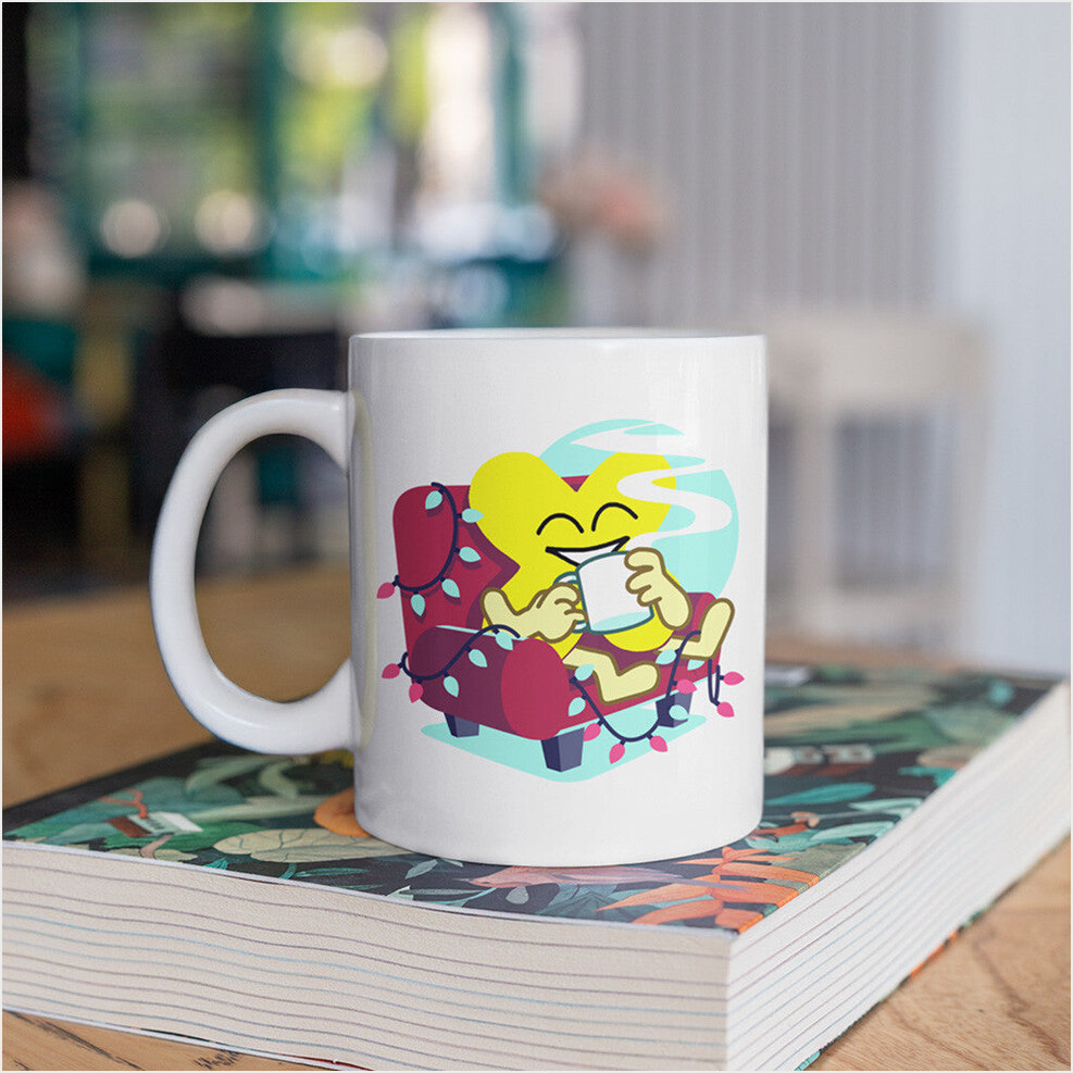 Jacknjellify BFDI Merch Jacknjellify Holiday X Yellow Mug Cute Gifts For Her Gifts For Besties-1