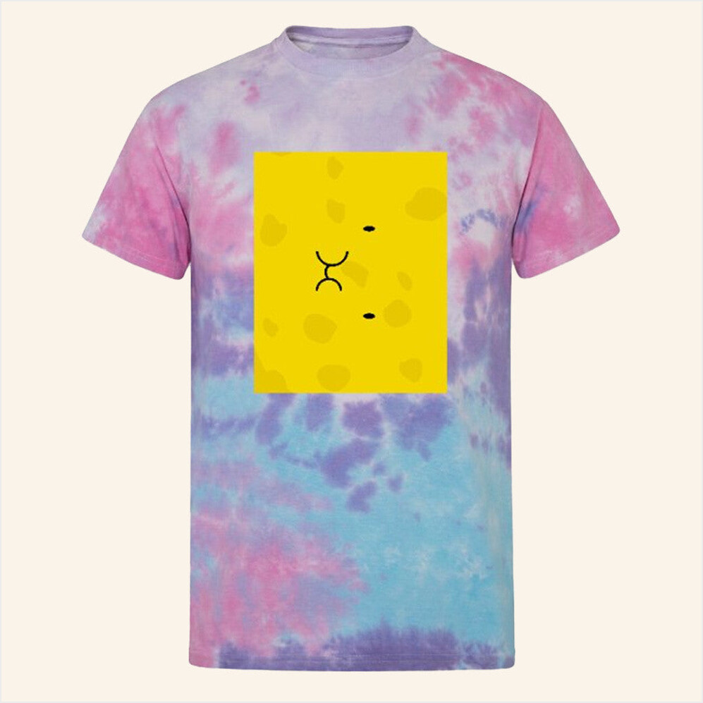 Jacknjellify BFDI Merch Spongy Case Tie Dye T-Shirt Gifts For Friends Gifts For Brother-1