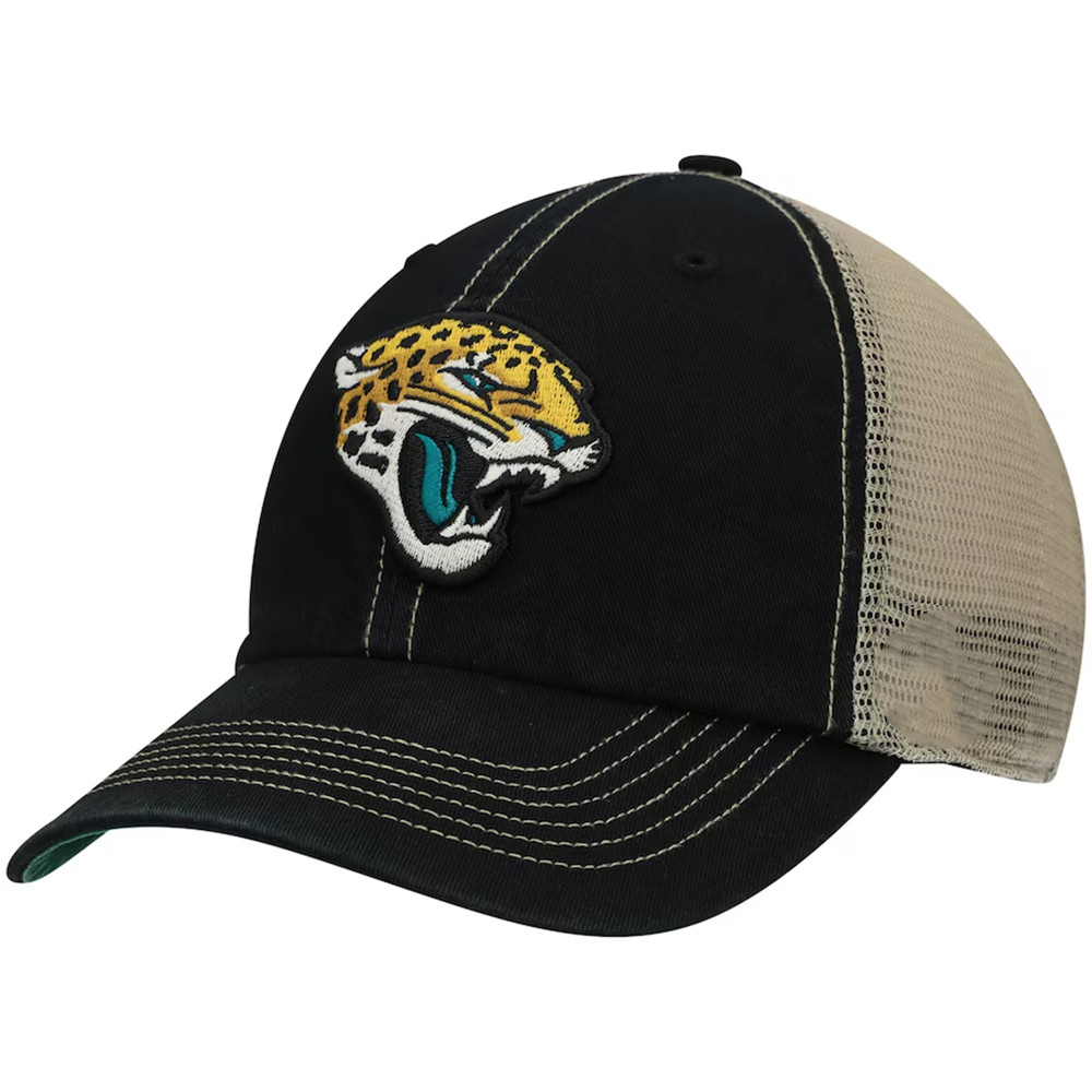 Jacksonville Jaguars 47 Trawler Embroidered Trucker Hat Football Gifts For Men-1