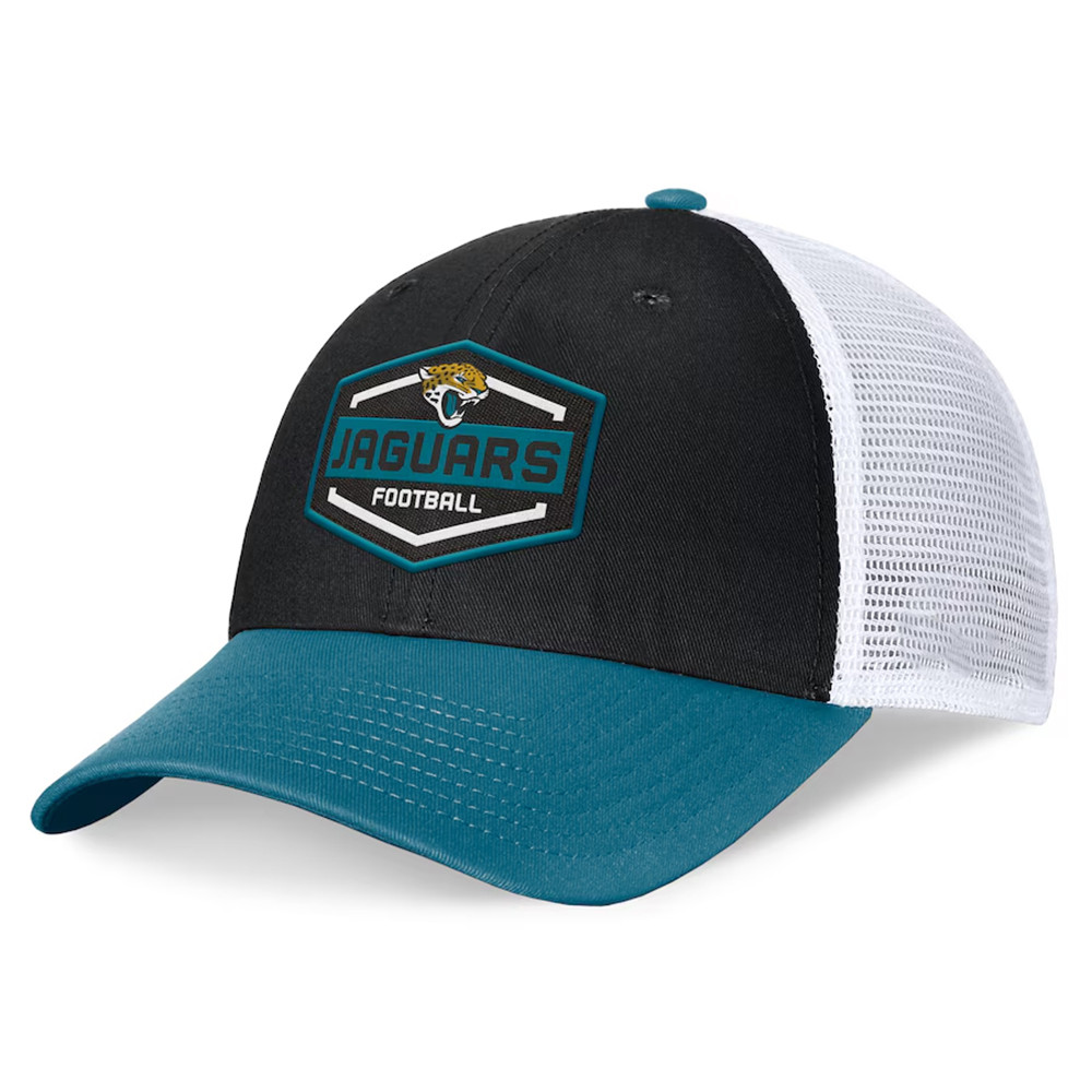 Jacksonville Jaguars Fanatics Bench Trucker Hat Gift Ideas For Football Lovers-1