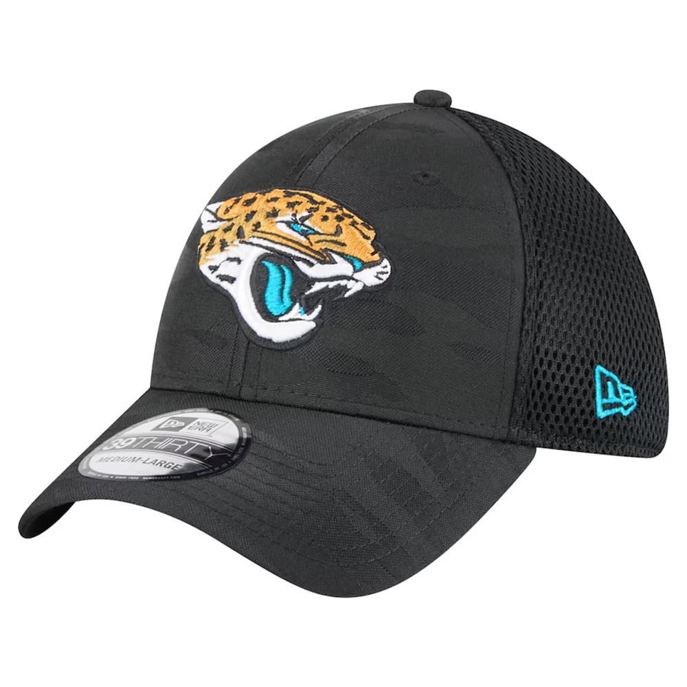 Jacksonville Jaguars New Era Active Camo 39THIRTY Embroidered Hat Presents For Football Fans-1