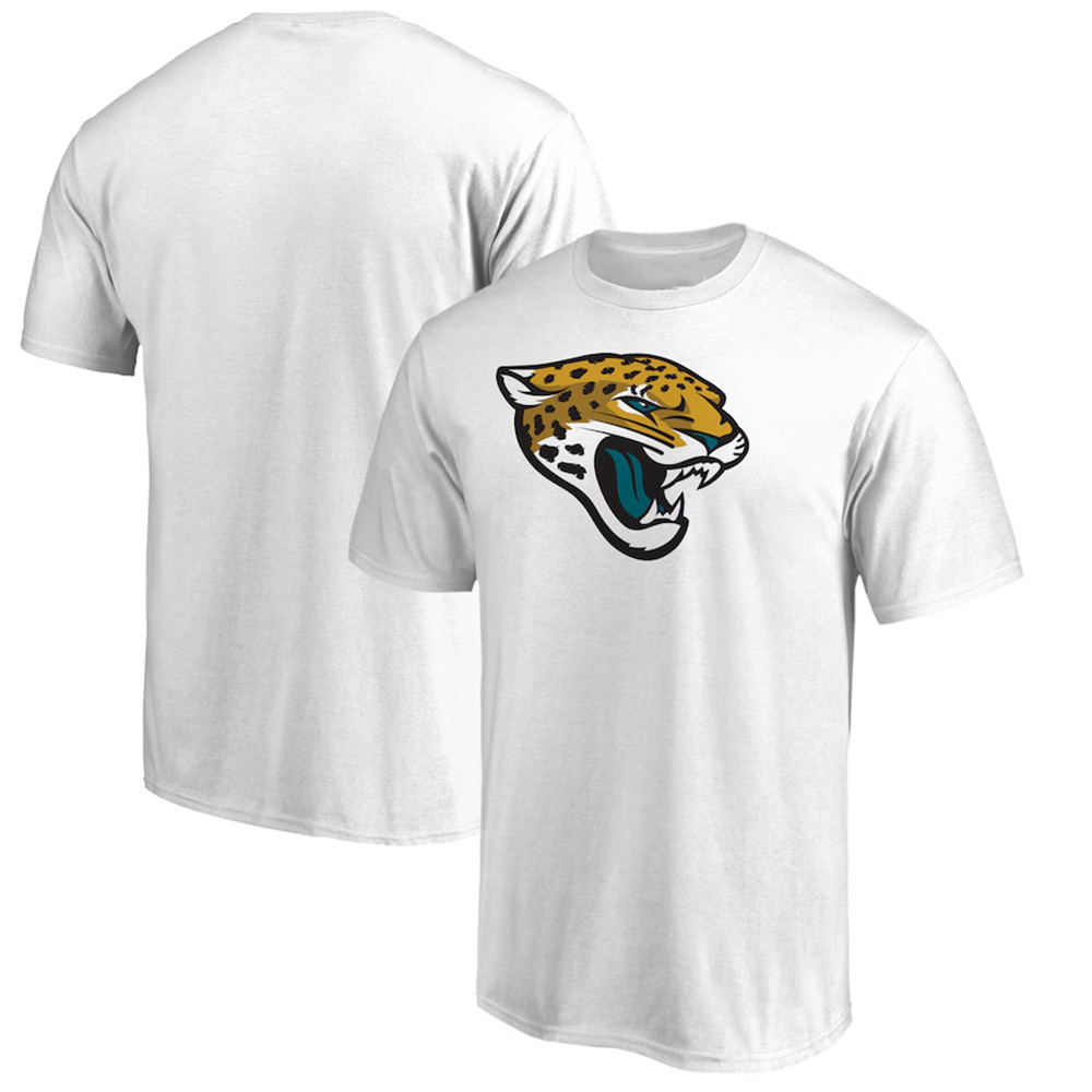 Jacksonville Jaguars Primary Logo T-Shirt Presents For Football Fans-1