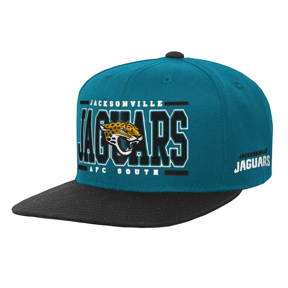 Jacksonville Jaguars Youth Retro Deadstock Snapback Hat Best Gift For Football Lovers-1