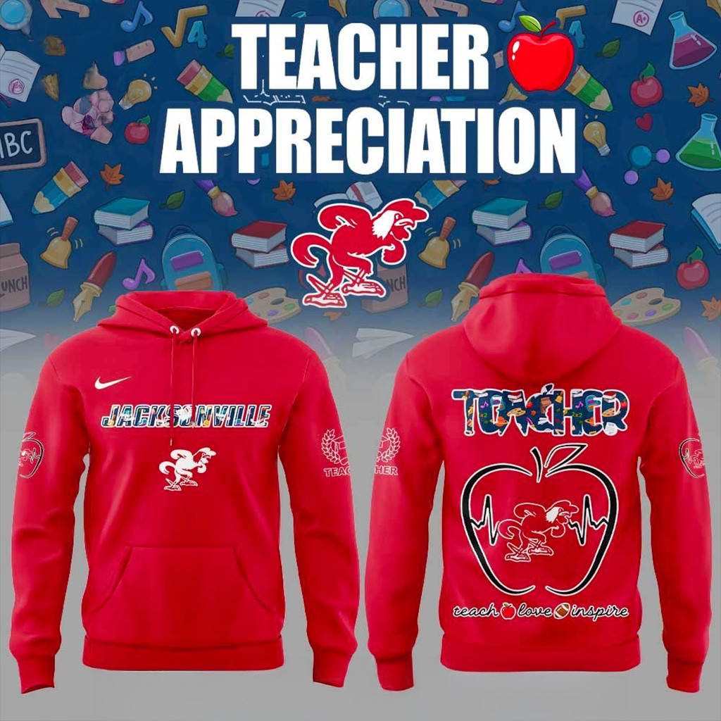 Jacksonville State Gamecocks Teachers Appreciation 2025 Hoodie Gamecocks Merch Fans Gift-1