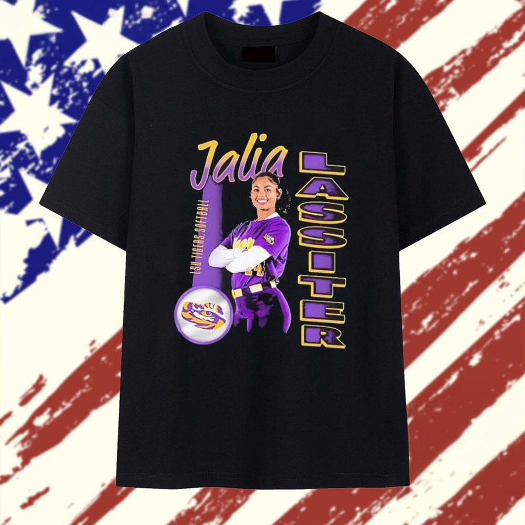 Jalia Lassiter LSU Tigers Portrait T-Shirt Gift Ideas For Fans-1