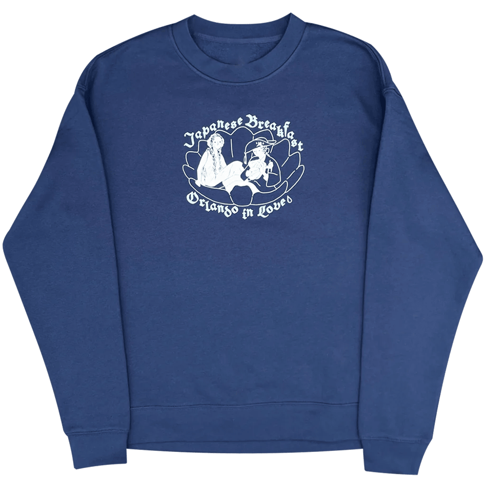 Japanese Breakfast Merch JB Blue Sweatshirt First Fathers Day Gift-1