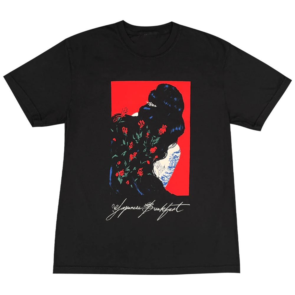 Japanese Breakfast Merch JB Rosebud T-Shirt Simple Father's Day Gift Ideas-1