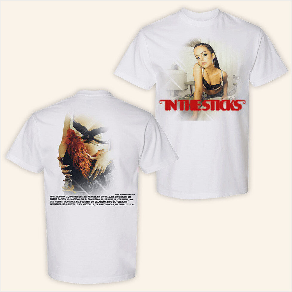 Jessie Murph Merch In The Sticks Tour T-Shirt Gifts For Fans Birthday Gifts For Her-1