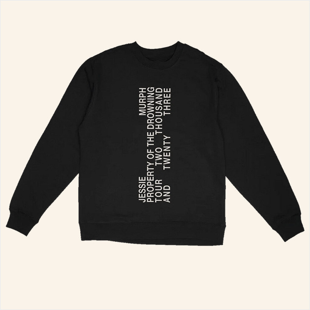 Jessie Murph Merch Property Of The Drowning Tour Crewneck Sweatshirt Gift Ideas For Fans-1