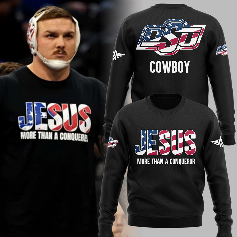 Jesus More Than a Conquerer Wyatt Hendrickson Sweatshirt-1