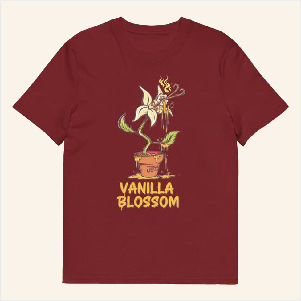 Jetty Extracts Merch High Thc Vanilla Blossom Organic T-Shirt Gifts For Friends Gifts For Her-1