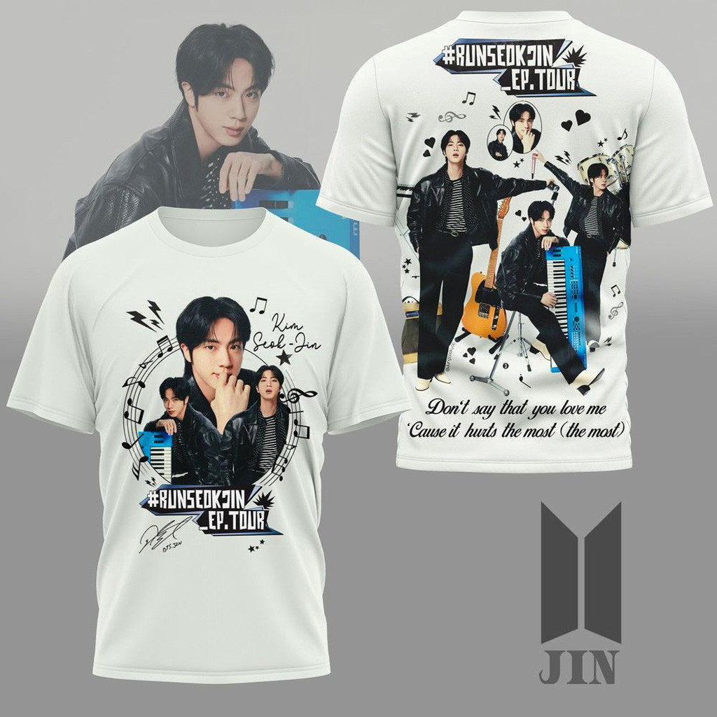 Jin BTS Runseokjin EP Tour 2025 Special Shirt BTS Merch Gifts For Girlfriend-1
