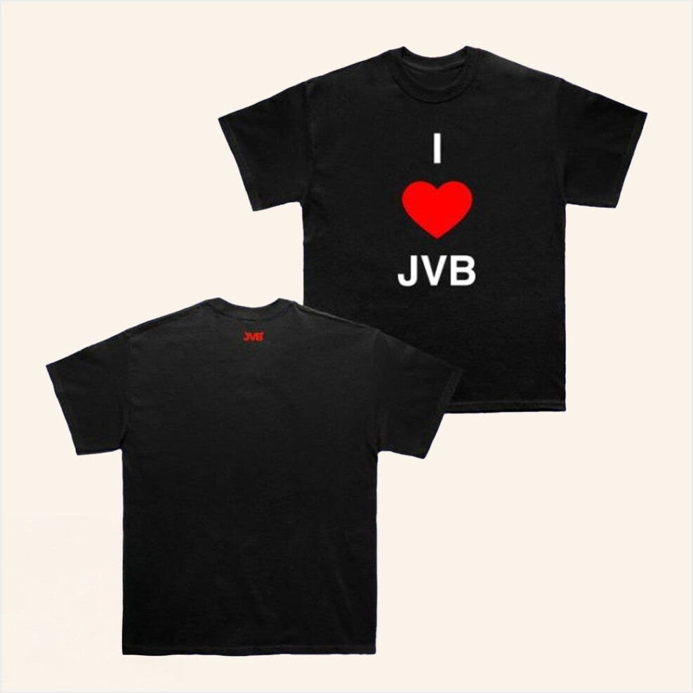 Joey Valence And Brae Merch I Love Jvb Black Shirt Best Birthday Gift For Husband Gifts For BFF-1