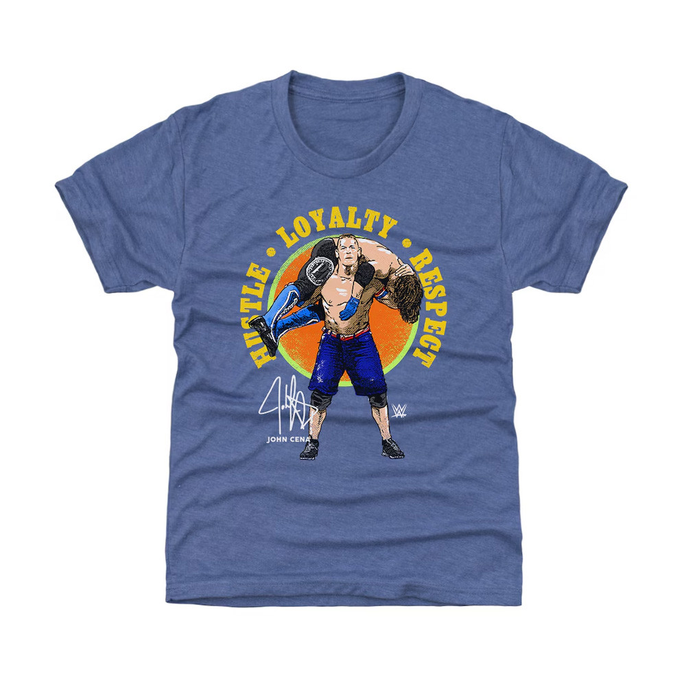 John Cena Hustle Loyalty Respect T-Shirt Special Fathers Day Presents-1