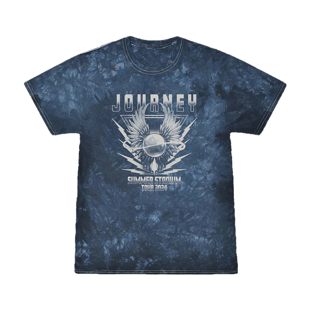 Journeymusic Merch 2024 Navy Mineral T-Shirt Awesome Father's Day Gifts-1