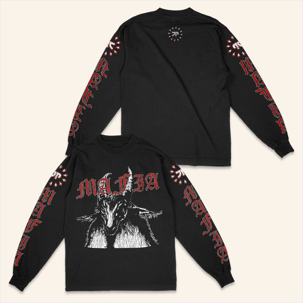 Jpegmafia Merch Mafia Goat Long Sleeve T-Shirt Gifts For Dudes Birthday Gifts For Fans-1