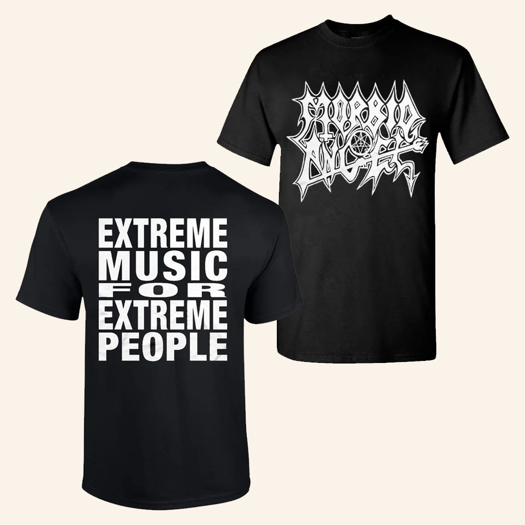 Jsr Direct Merch Morbid Angel Logo Extreme Music T-Shirt Gifts For Fans-1