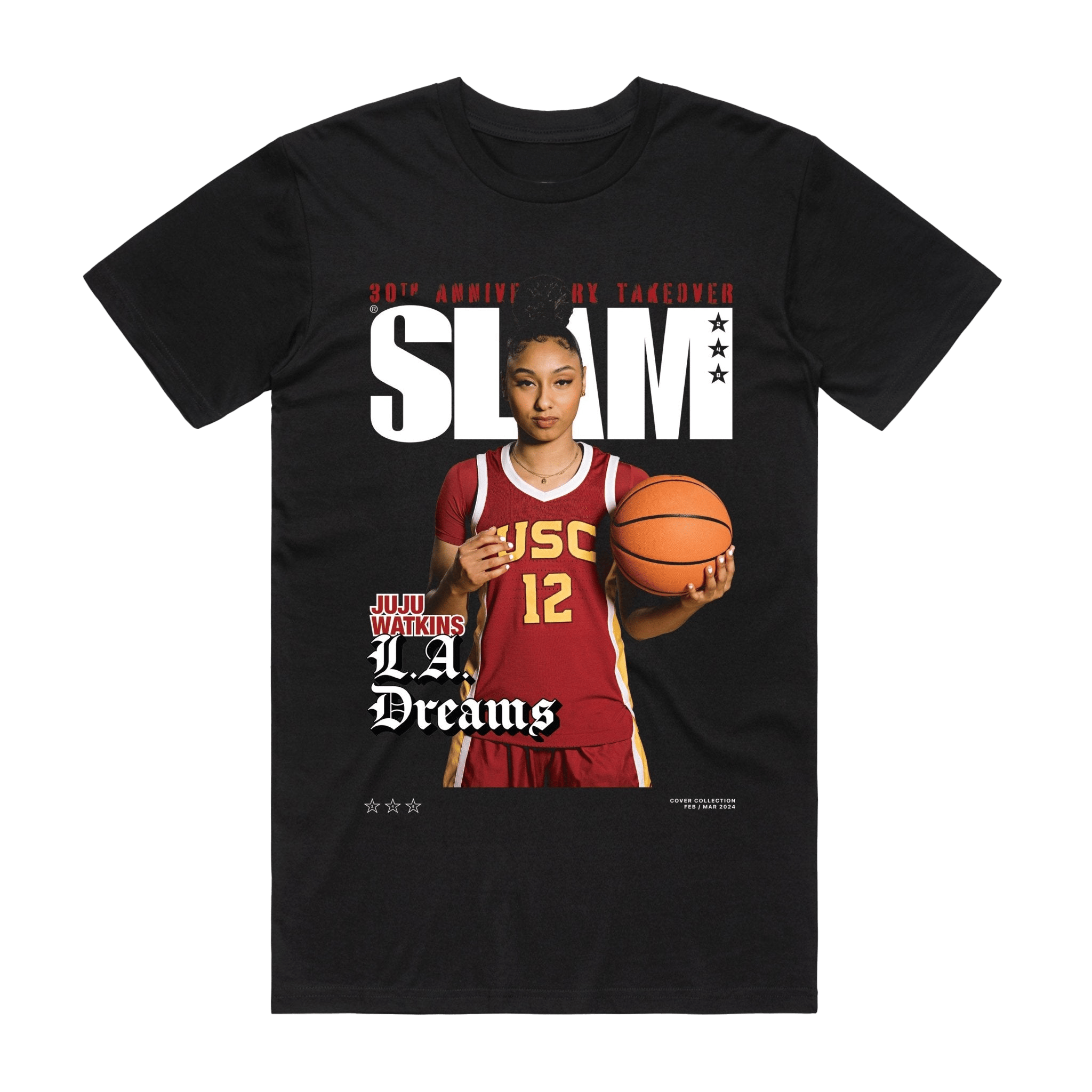 Juju Watkins Merch SLAM Cover Juju Watkins T-Shirt Good Mothers Day Gifts-1