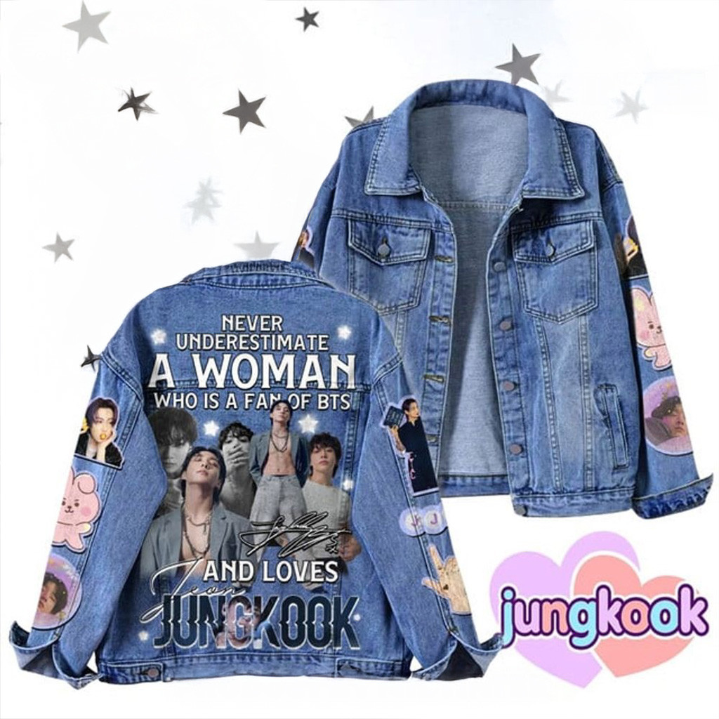 Jung Kook BTS Festa 2025 Denim Jacket BTS Merch Gifts For Friends-1