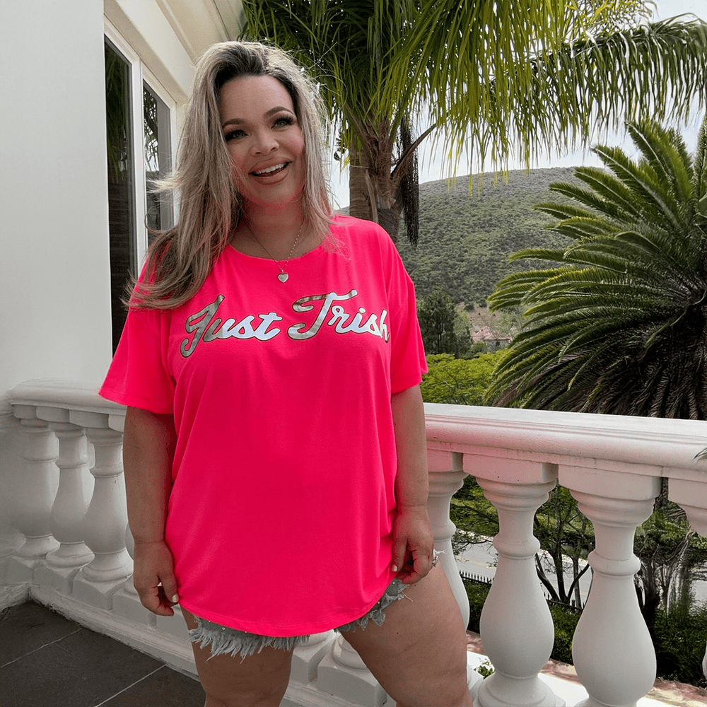 Just Trish Merch Just Trish T-Shirt Best Gifts For Mom-1
