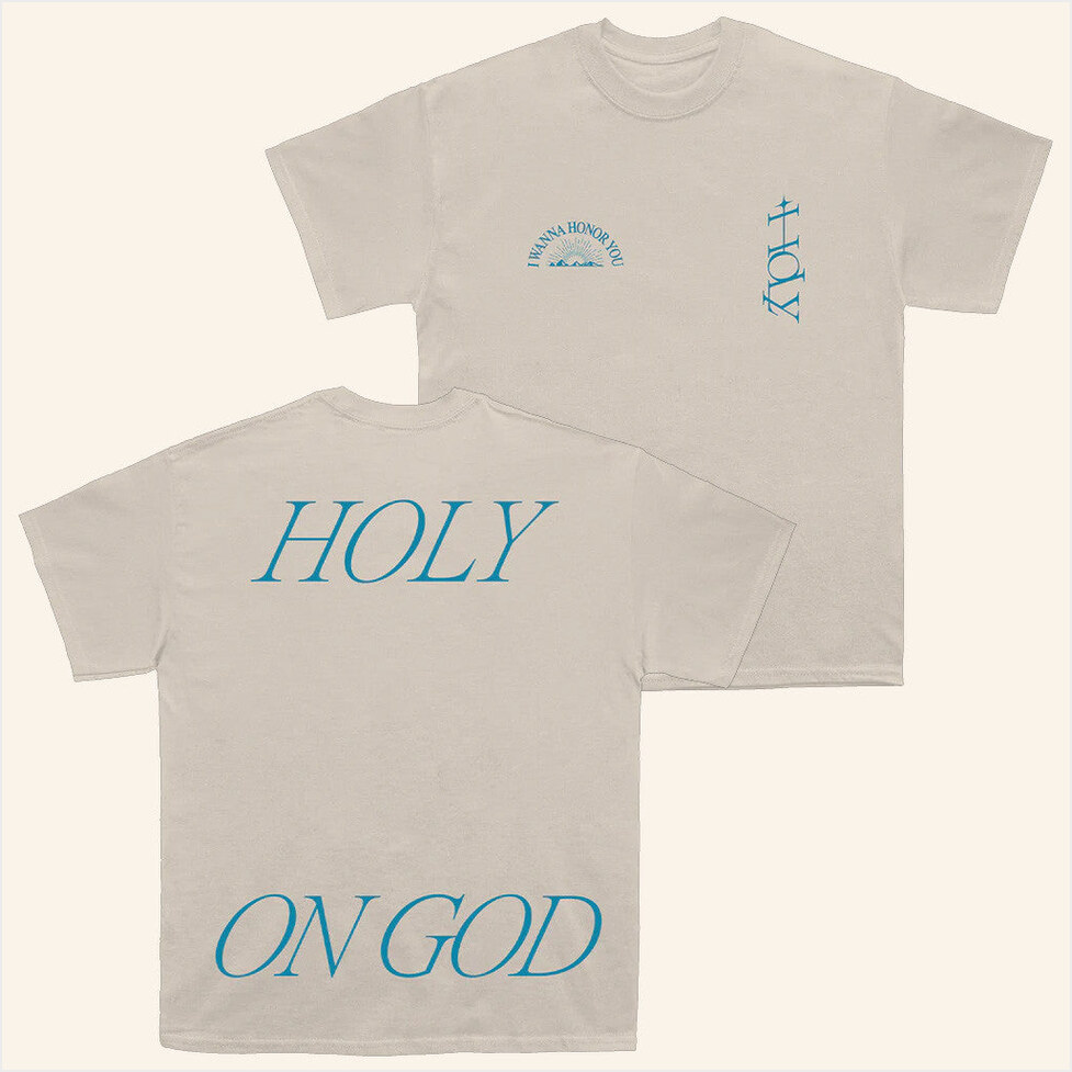 Justin Bieber Merch Holy T-Shirt Birthday Gift Ideas For Boyfriend Gifts For BFF Christmas Presents-1