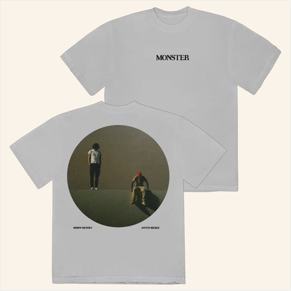 Justin Bieber Merch Monster Circle Photo T-Shirt Gift Ideas For Fans Gifts For Best Friend-1 Justin Bieber Merch Monster Circle Photo T-Shirt Gift Ideas For Fans Gifts For Best Friend-1