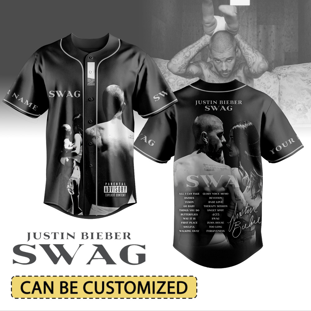 Justin Bieber Personalized Baseball Jersey Gift For Fans-1