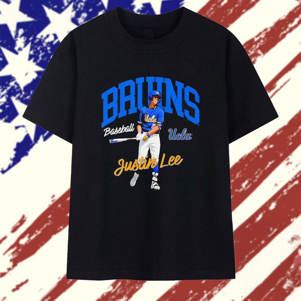 Justin Lee UCLA Bruins Illustrated T- Shirt UCLA Bruins Merch Good Gifts For Boyfriend-1 Justin Lee UCLA Bruins Illustrated T- Shirt UCLA Bruins Merch Good Gifts For Boyfriend-1