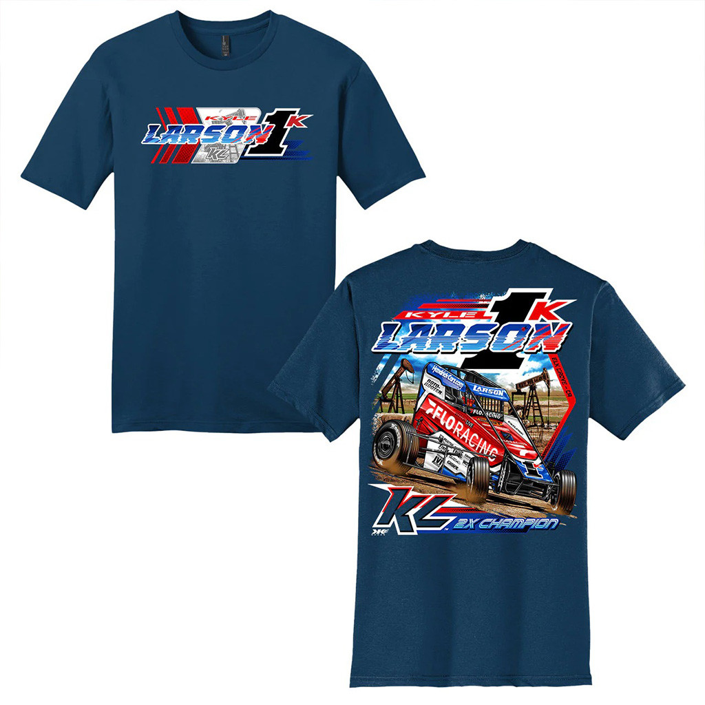 KL Pole Dash 2025 Shirt Kyle Larson Shirt Gifts For Racing Fans-1