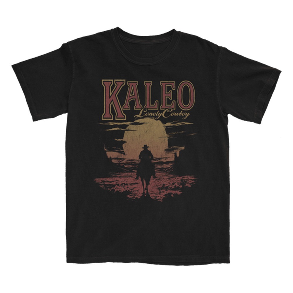 Kaleo Merch Kaleo Lonely Cowboy T-Shirt Father's Day Presents For Dad To Be-1
